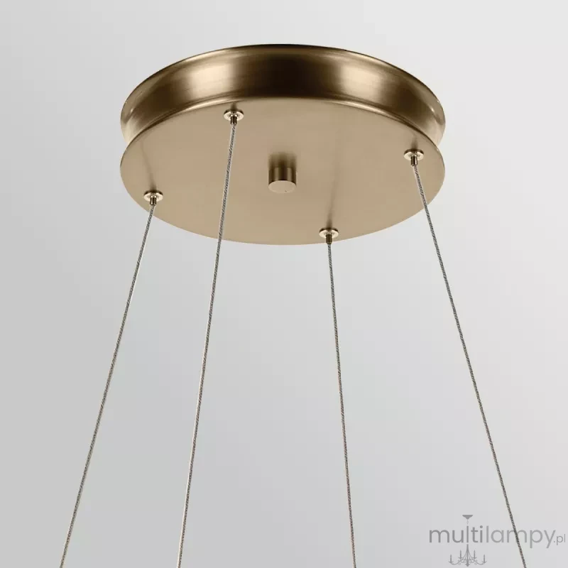 Larousse XL lampa wisząca LED 110W szampański brąz KL-LAROUSSE-LED-L-CPZ