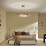 Larousse XL lampa wisząca LED 110W szampański brąz KL-LAROUSSE-LED-L-CPZ