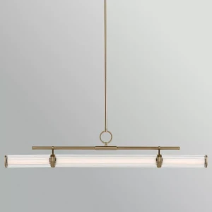 Riven lampa wisząca LED 48W szampański brąz KL-RIVEN-LED-LP-122-CPZ