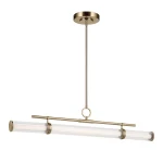 Riven lampa wisząca LED 48W szampański brąz KL-RIVEN-LED-LP-122-CPZ