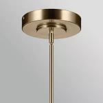 Riven lampa wisząca LED 48W szampański brąz KL-RIVEN-LED-LP-122-CPZ