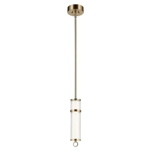 Riven S lampa wisząca LED 15W szampański brąz KL-RIVEN-LED-MP-CPZ