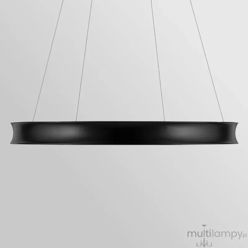 Larousse XL lampa wisząca LED 74W czarny mosiądz KL-LAROUSSE-LED-L-BKB