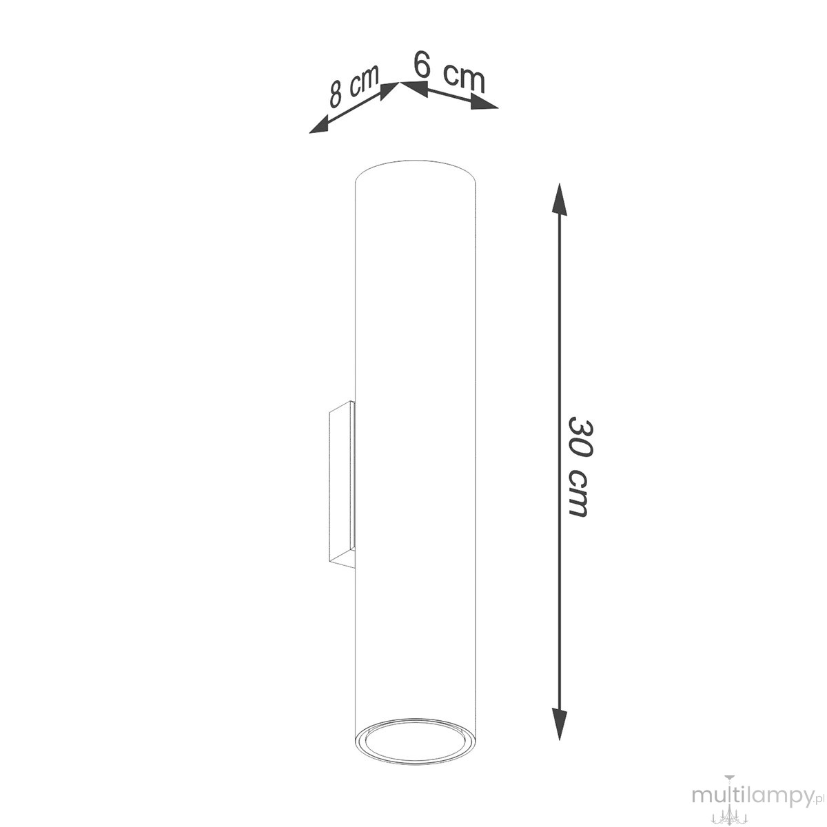 Lagos H30 lampa sufitowa GU10 złota SL.1202