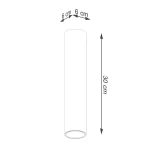 Lagos H30 lampa sufitowa GU10 złota SL.1203