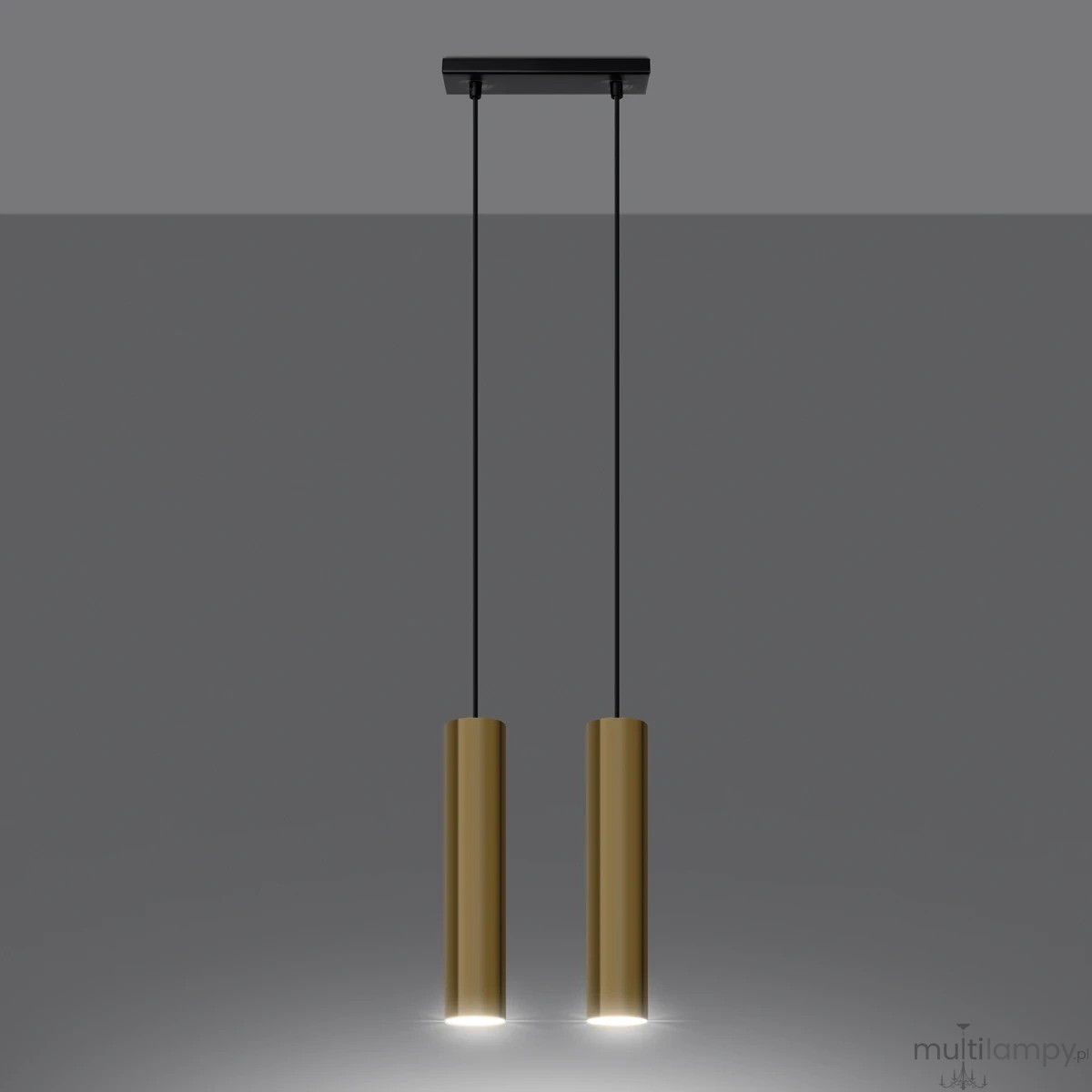 Lagos lampa wisząca 2xGU10 złota SL.1241
