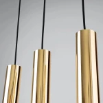 Lagos lampa wisząca 3xGU10 złota SL.1201