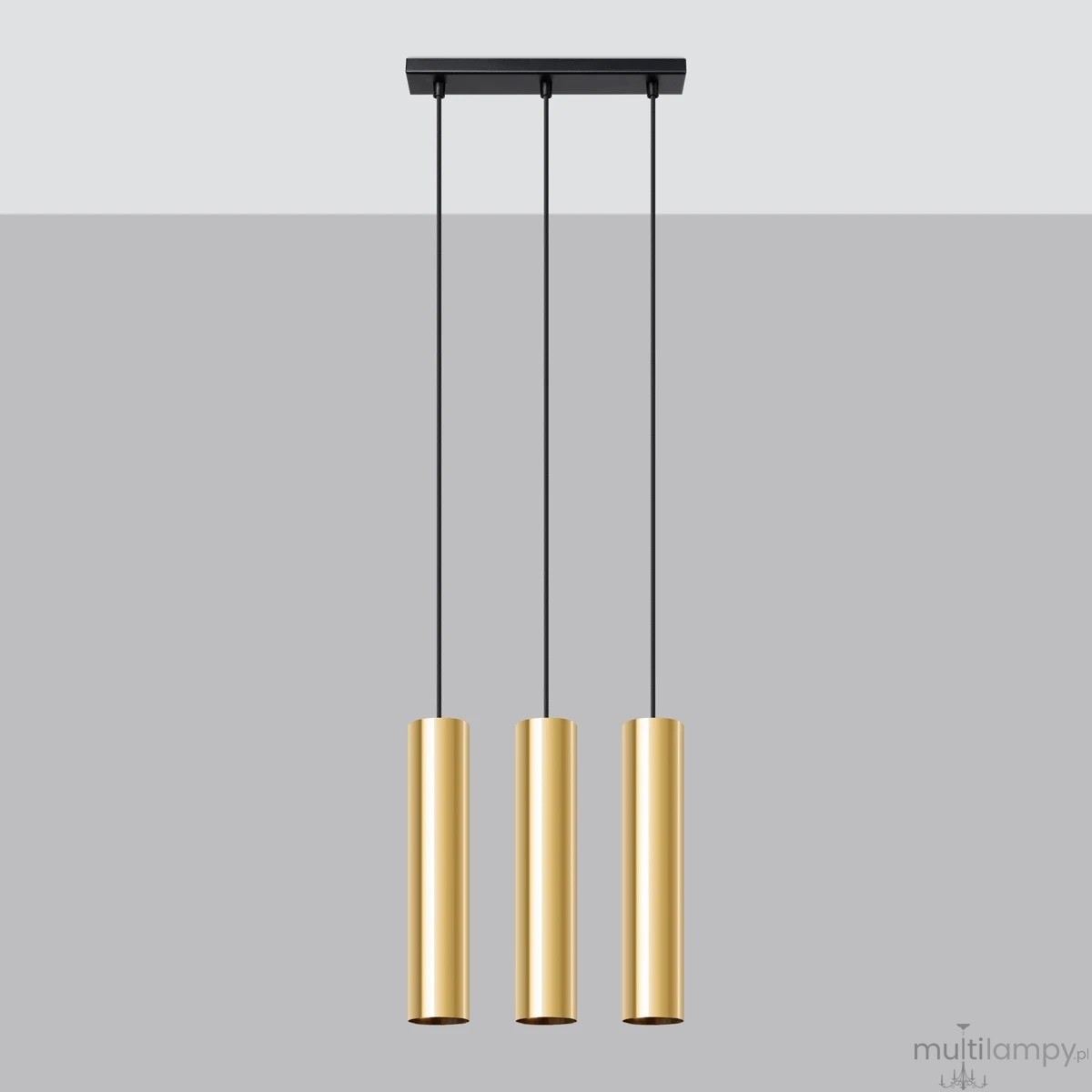 Lagos lampa wisząca 3xGU10 złota SL.1201