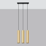 Lagos lampa wisząca 3xGU10 złota SL.1201