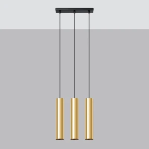 Lagos lampa wisząca 3xGU10 złota SL.1201