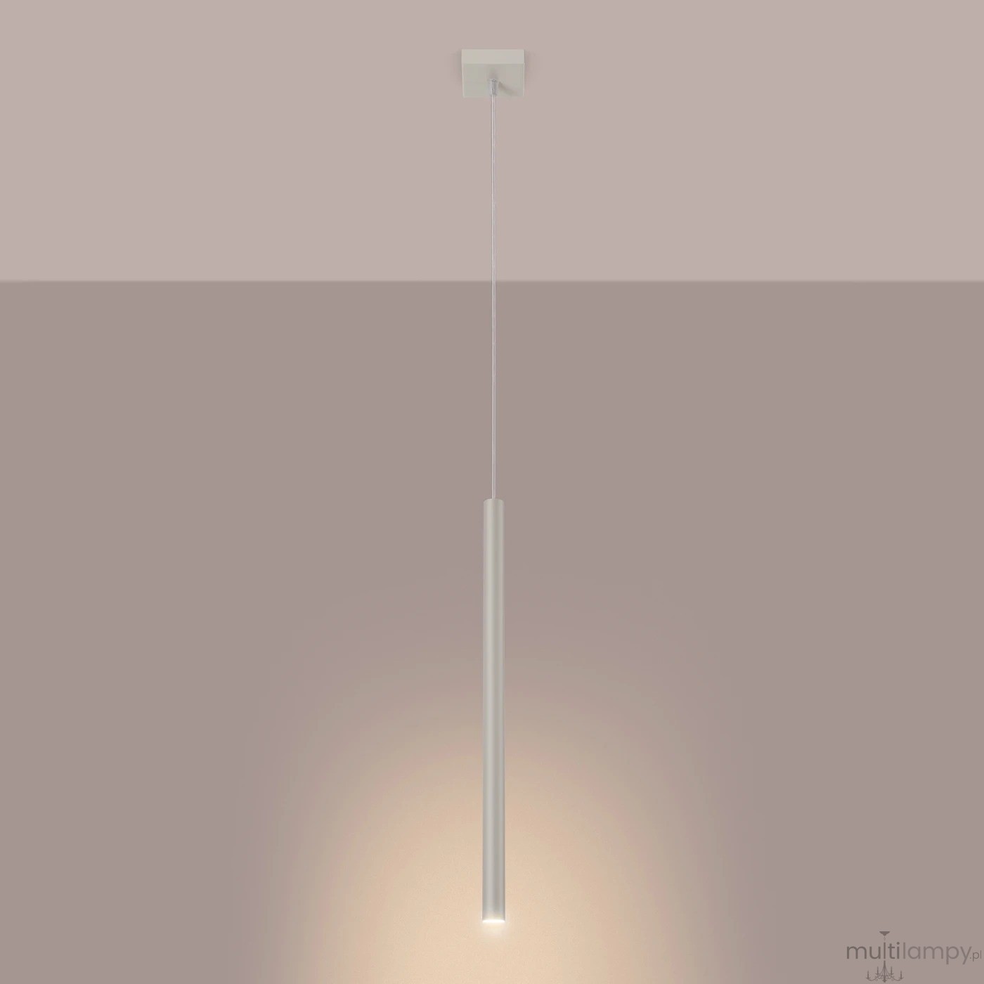 Pastelo lampa wisząca G9 beżowa SL.1512