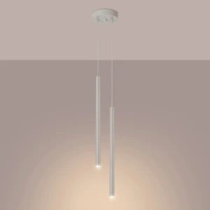 Pastelo lampa wisząca 2xG9 beżowa SL.1513