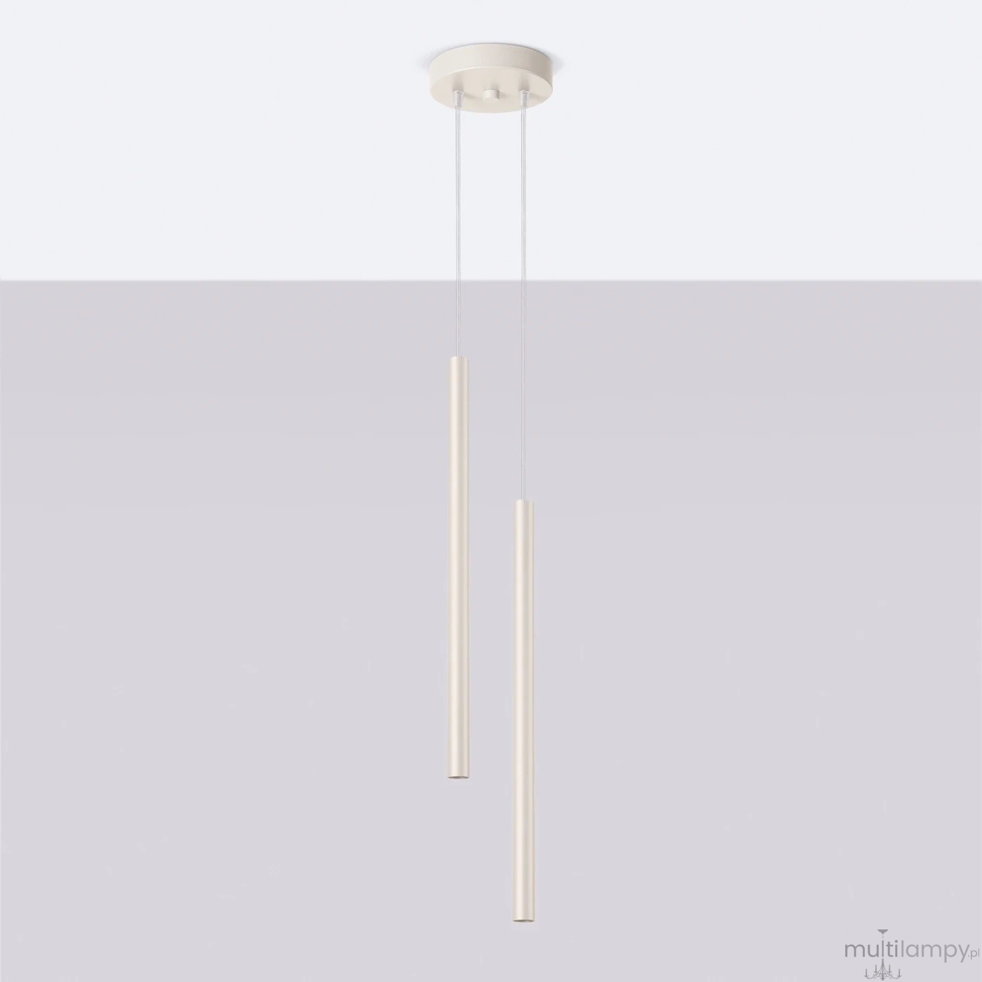 Pastelo lampa wisząca 2xG9 beżowa SL.1513