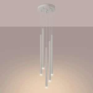 Pastelo lampa wisząca 5xG9 beżowa SL.1516