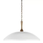 Delarosa lampa wisząca 1xE27 szampański brąz KL-DELAROSA-P-WH
