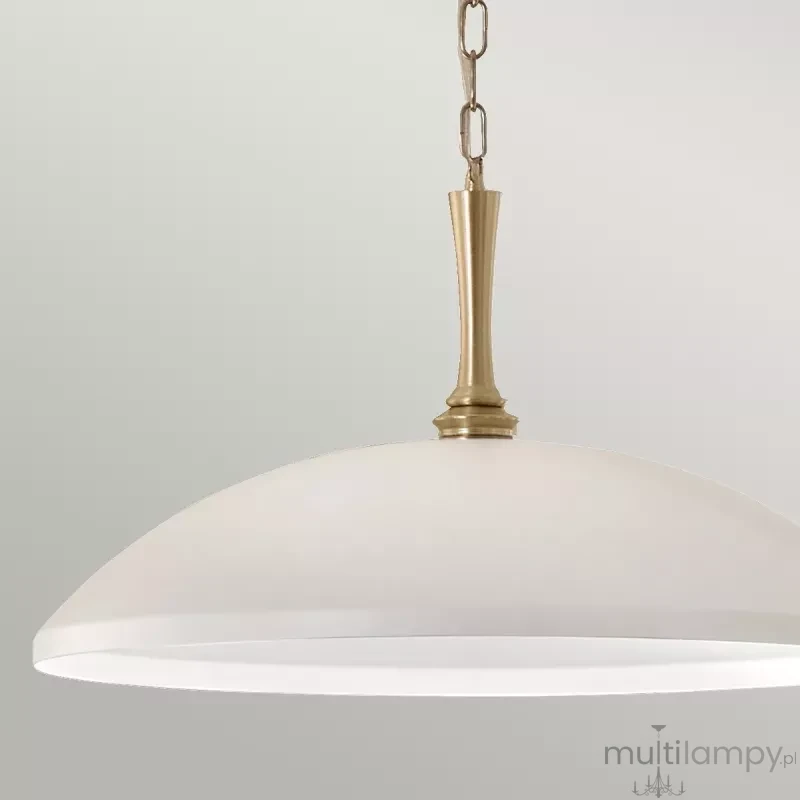 Delarosa lampa wisząca 1xE27 szampański brąz KL-DELAROSA-P-WH