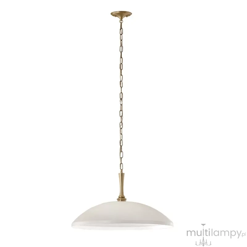 Delarosa lampa wisząca 1xE27 szampański brąz KL-DELAROSA-P-WH