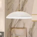 Delarosa lampa wisząca 1xE27 szampański brąz KL-DELAROSA-P-WH