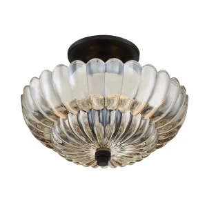 Whitecap 30 lampa sufitowa 3xE14 brązowa QZ-WHITECAP-SF-S