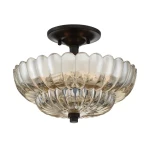 Whitecap lampa sufitowa 3xE14 brązowa QZ-WHITECAP-SF-S