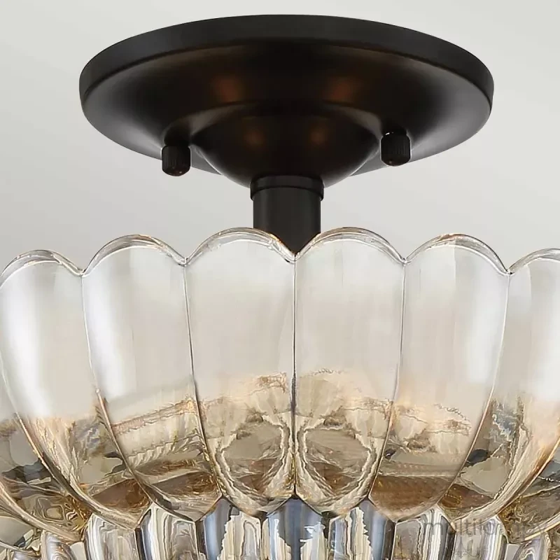 Whitecap lampa sufitowa 3xE14 brązowa QZ-WHITECAP-SF-S