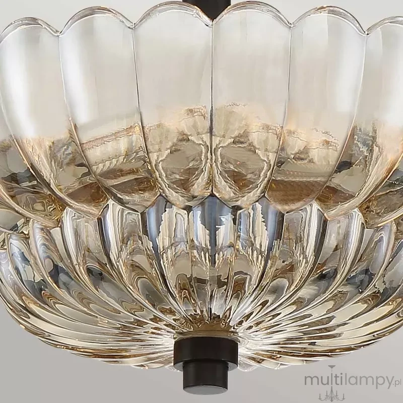 Whitecap 40 lampa sufitowa 4xE14 brązowa QZ-WHITECAP-SF-M
