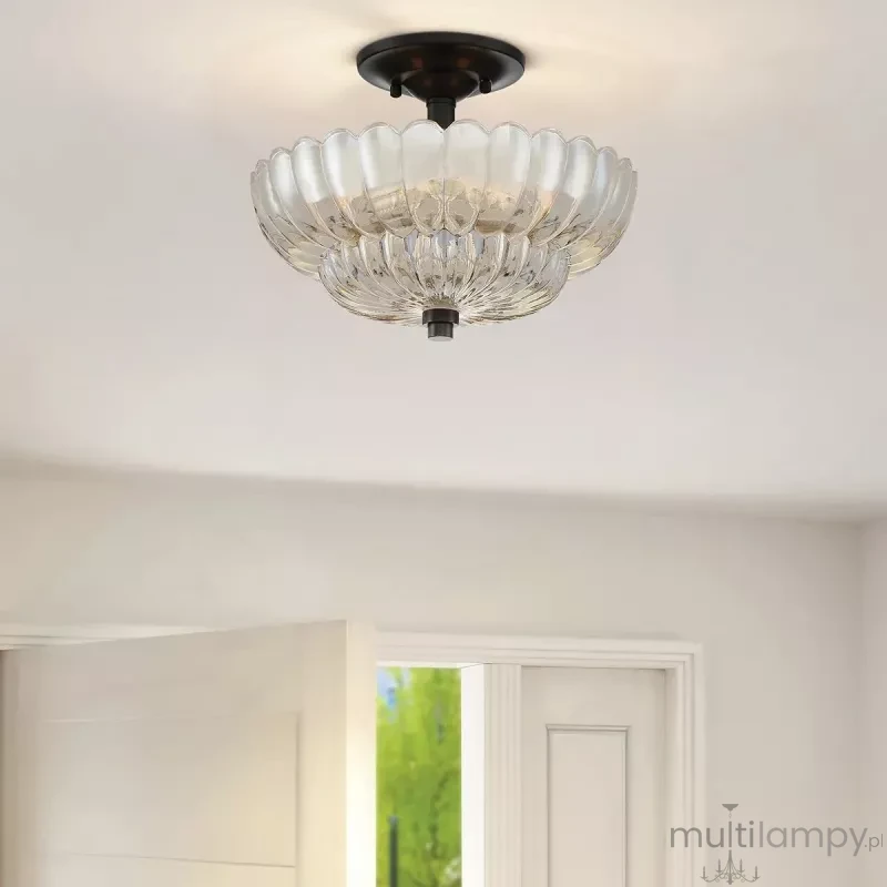 Whitecap 40 lampa sufitowa 4xE14 brązowa QZ-WHITECAP-SF-M