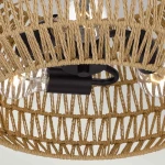 Casablanca lampa sufitowa 3xE27 brąz QZ-CASABLANCA-3SF-PBZ