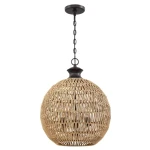 Casablanca lampa wisząca 3xE27 brąz QZ-CASABLANCA-3P-PBZ