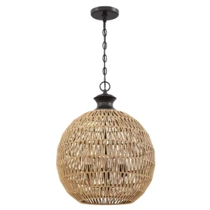 Casablanca lampa wisząca 3xE27 brąz QZ-CASABLANCA-3P-PBZ