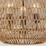 Casablanca lampa wisząca 3xE27 brąz QZ-CASABLANCA-3P-PBZ