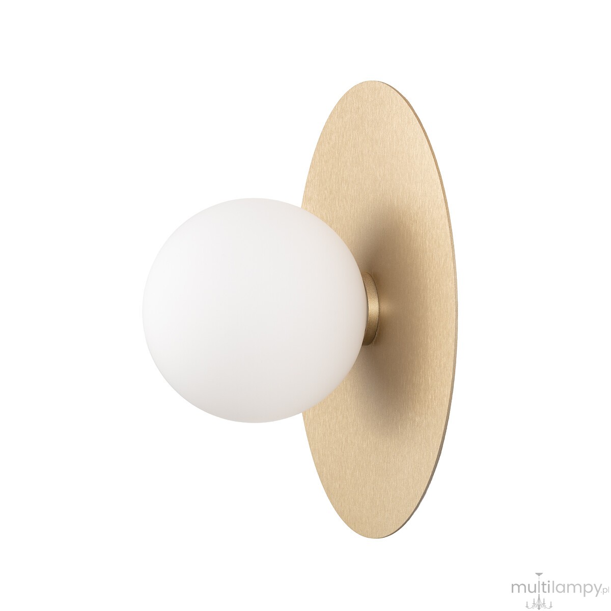 Saturn M kinkiet 1xG9 złoty szczotkowany 12604