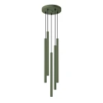 Pastelo lampa wisząca 5xG9 zielona oliwka SL.1522