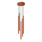 Pastelo lampa wisząca 5xG9 ochra czerwona SL.1528