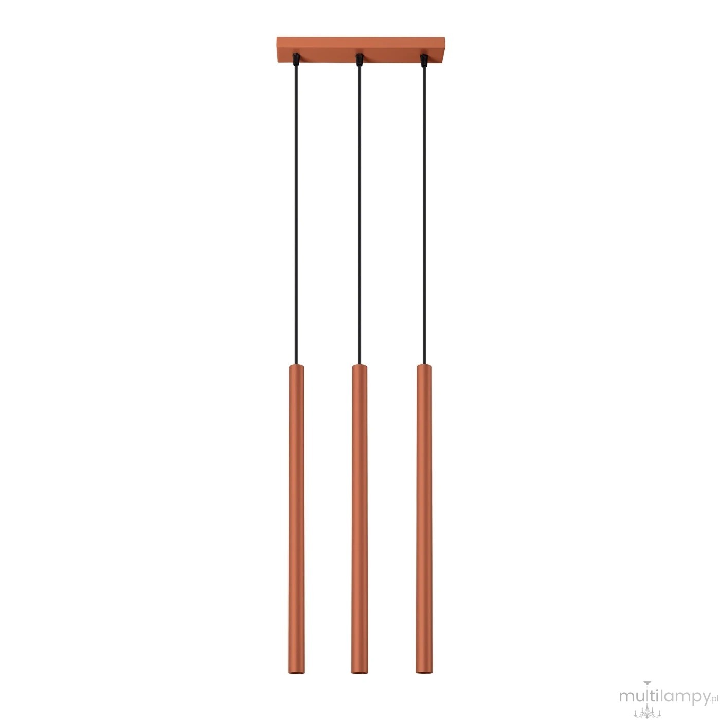 Pastelo lampa wisząca 3xG9 ochra czerwona SL.1526