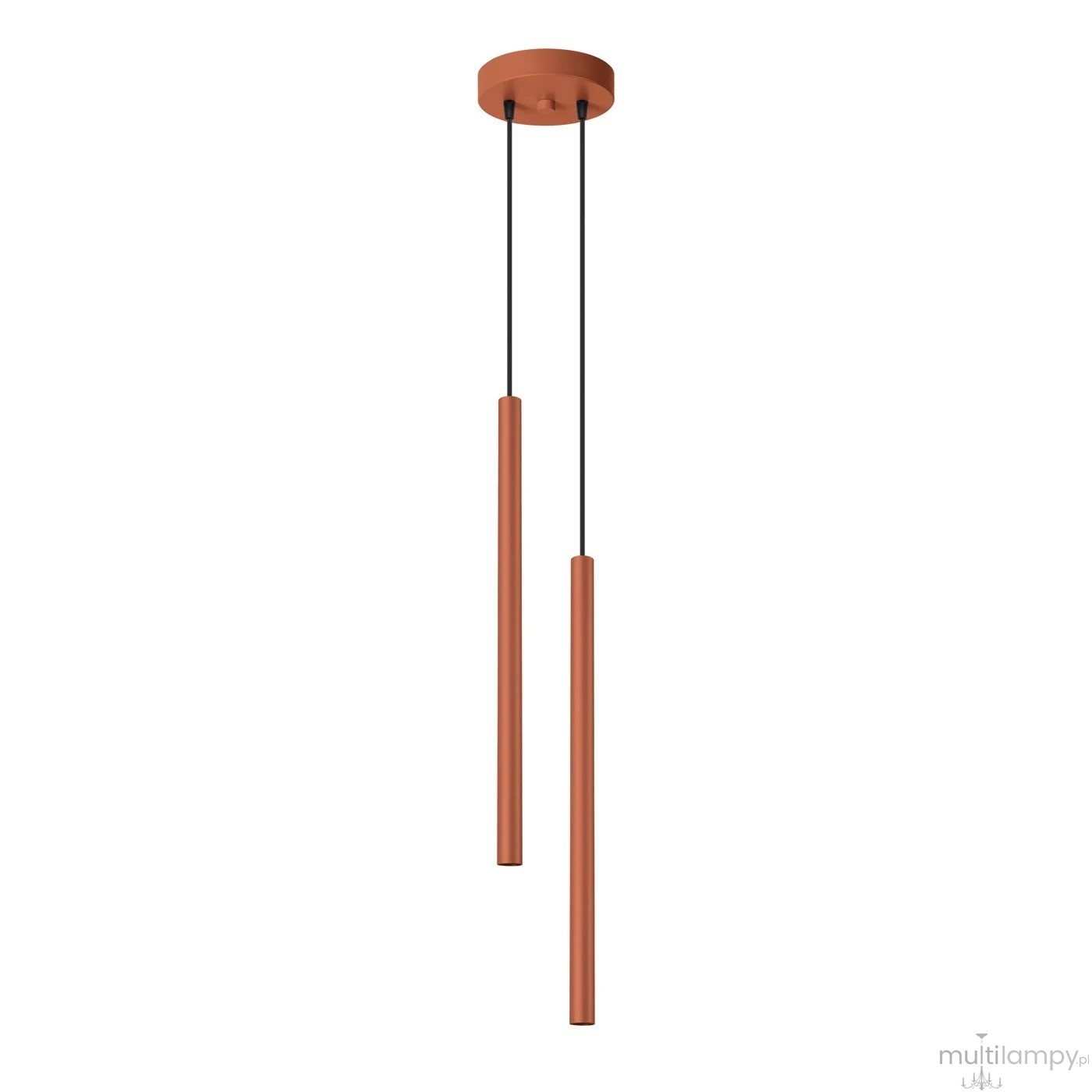 Pastelo lampa wisząca 2xG9 ochra czerwona SL.1525