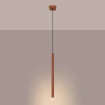 Pastelo lampa wisząca G9 ochra czerwona SL.1524