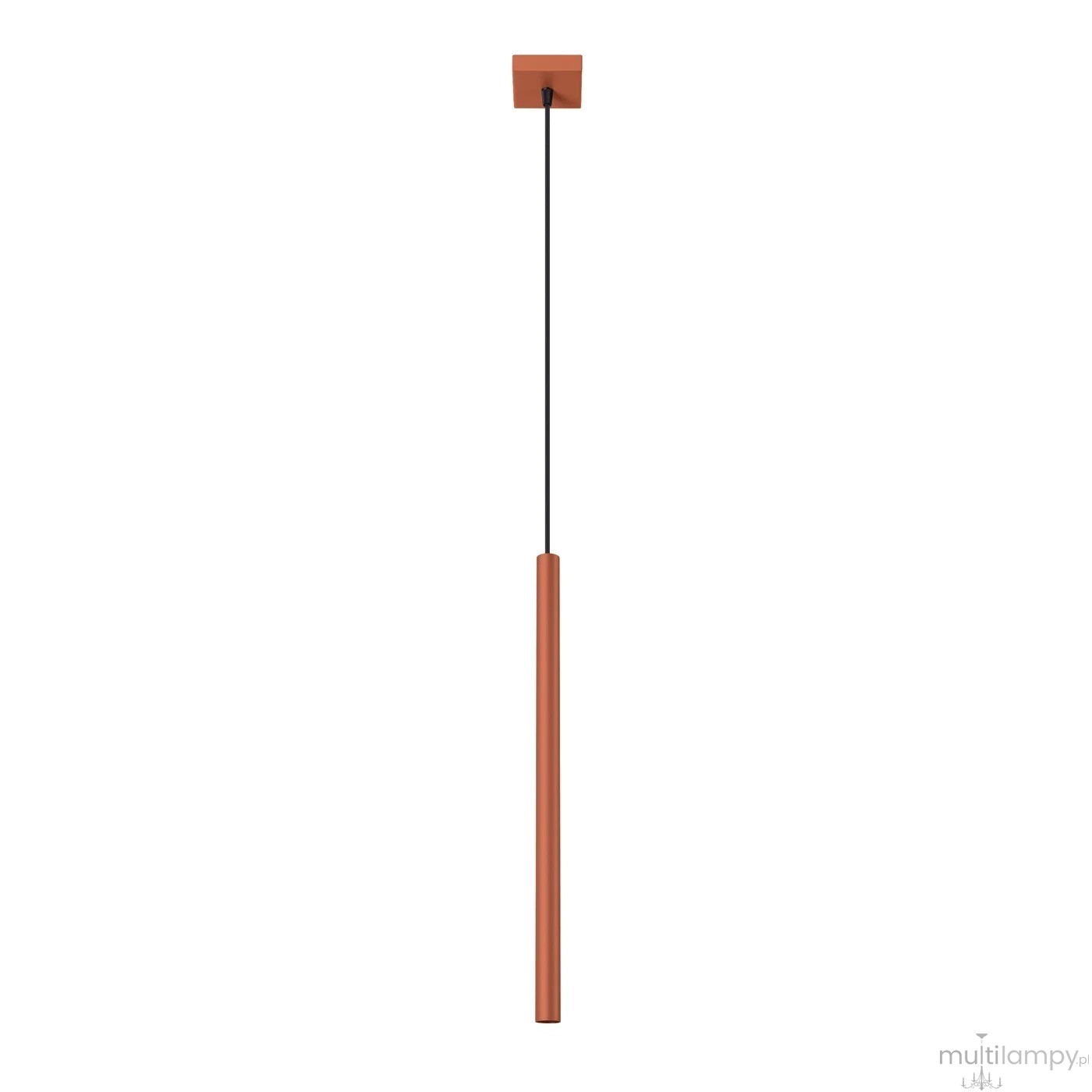 Pastelo lampa wisząca G9 ochra czerwona SL.1524