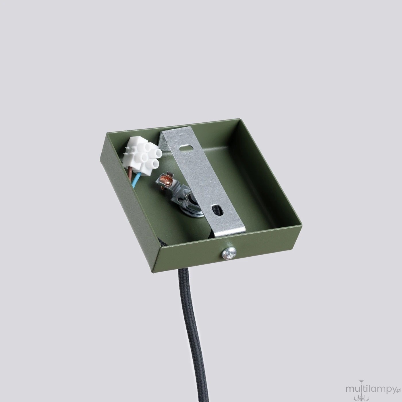 Pastelo lampa wisząca G9 zielona oliwka SL.1518