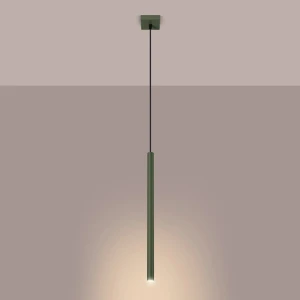 Pastelo lampa wisząca G9 zielona oliwka SL.1518