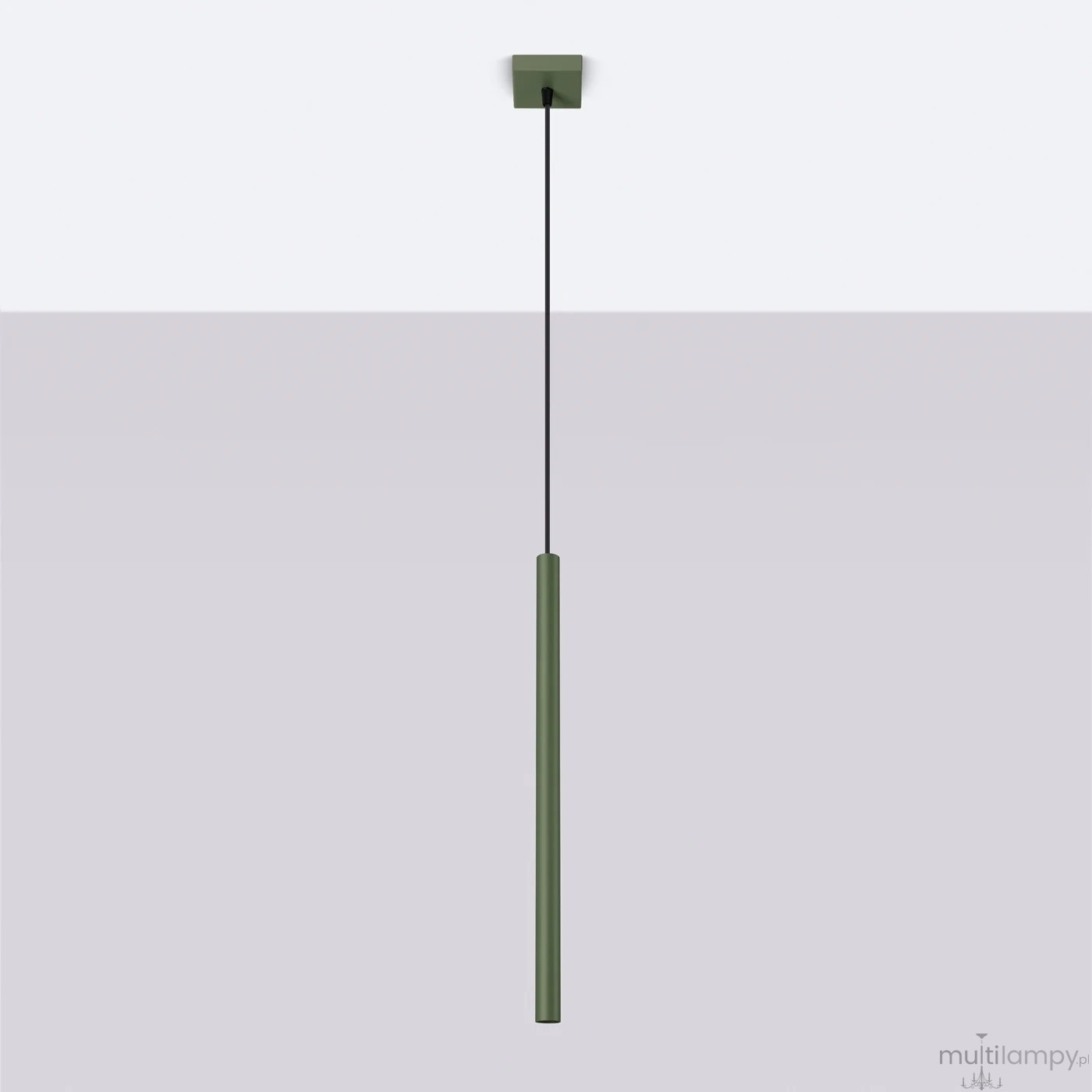 Pastelo lampa wisząca G9 zielona oliwka SL.1518