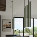 Pastelo lampa wisząca G9 zielona oliwka SL.1518