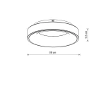 Nikki Round D38 plafon LED 32W 3000K beżowy 12363