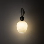 Corals lampa wisząca 1xE27 czarna 11974