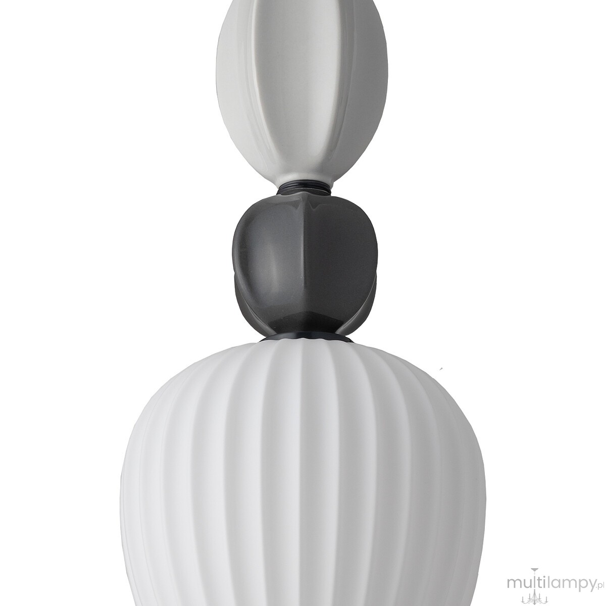 Corals lampa wisząca 1xE27 czarna 11974