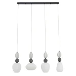 Corals lampa wisząca 4xE27 czarna 11976