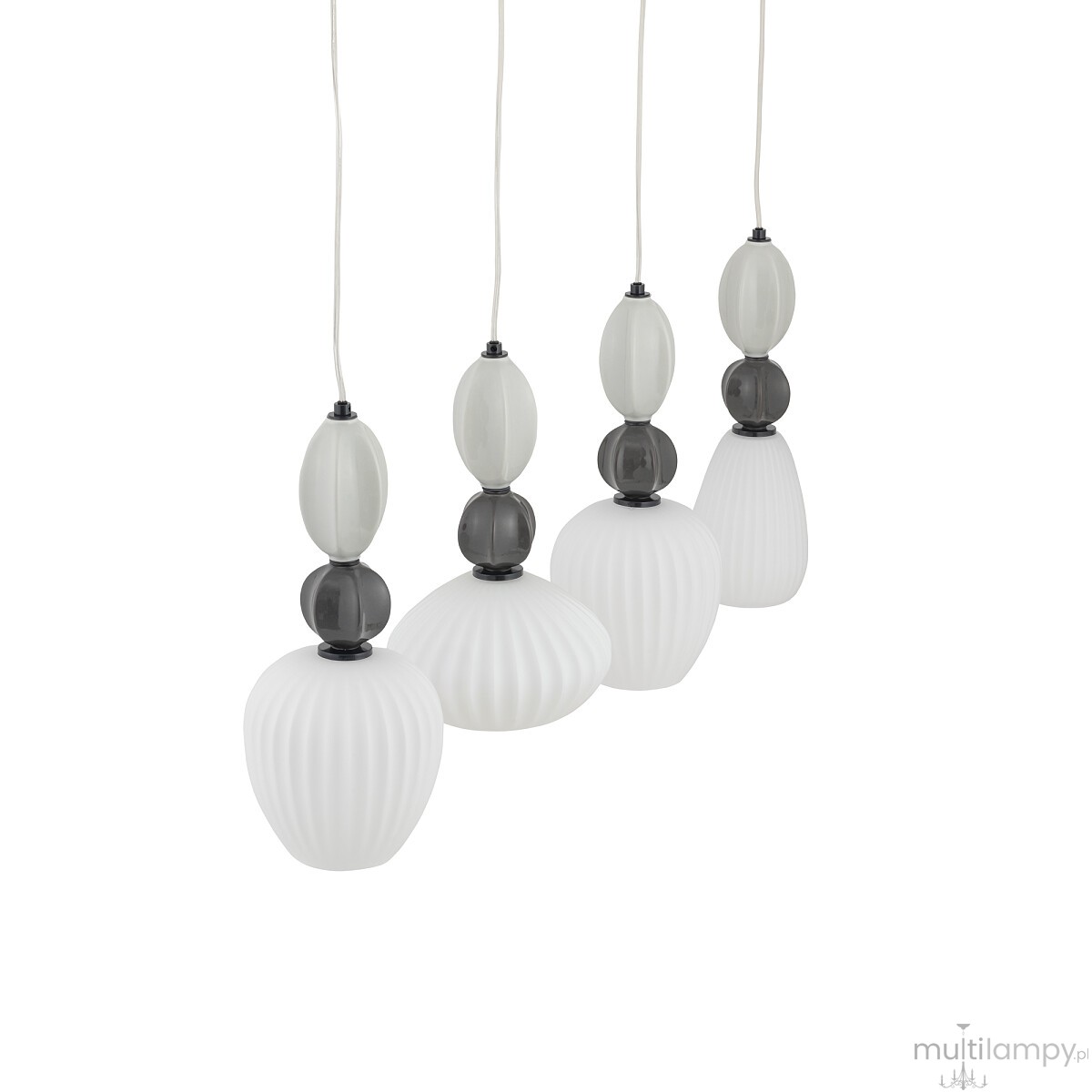 Corals lampa wisząca 4xE27 czarna 11976