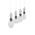 Corals lampa wisząca 4xE27 czarna 11976