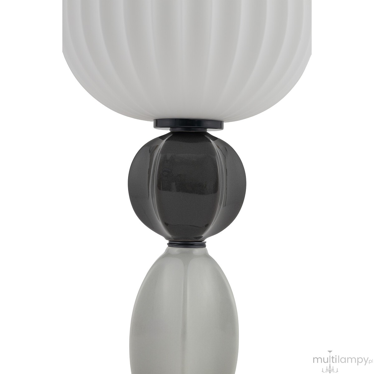 Corals lampka stołowa 1xE27 czarna 11978