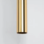 Pastelo lampa wisząca G9 czarna złoty połysk SL.1195